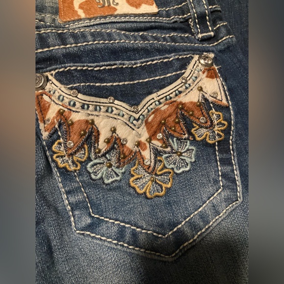 Miss Me Los Angeles brand, size 25, Chloe boot, beautiful back pockets - Picture 6 of 12